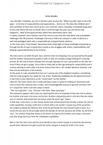 Ernie breaks essay 04 picture