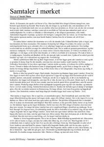 Hverdagens samtaler essay 05 picture