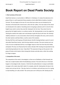 Dead poets society movie answers image