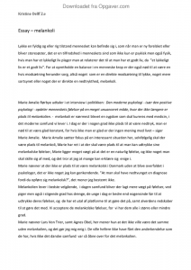 Et essay om melankoli og kannibalisme image