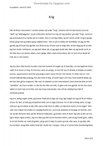 Essay om krig 06 picture