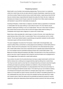 Threatening essay image