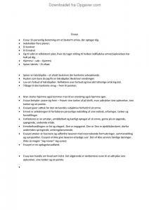 Opbygning af essay dansk 07 picture