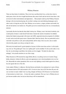 University of houston essay topic image