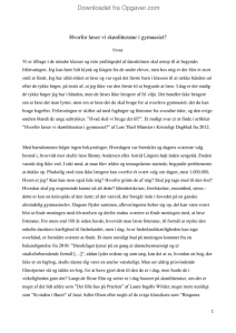 Essay dansk gymnasiet 05 picture