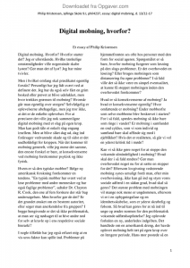 Digital mobning essay opgaver 04 picture