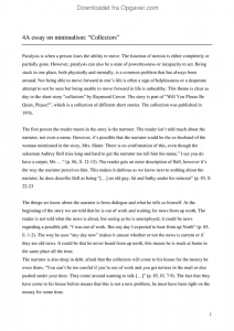 Understanding raymond carver picture