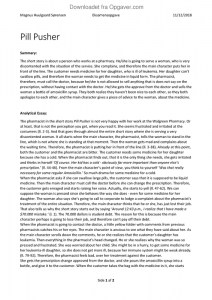 Pill pusher essay 02 image