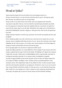 Et essay om lykke 07 image