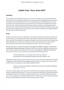 Every child deserves a blissful life essay 05 picture