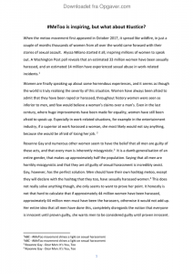 Me too movement essay pdf picture