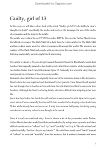 Analytical essay example on a book image