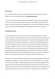 Analytical essay engelsk model picture
