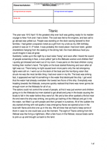 Titanic introduction paragraph image