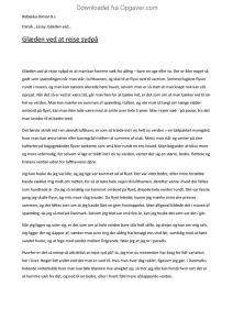 Essay on rejse image