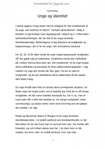 Essay om unge og identitet picture