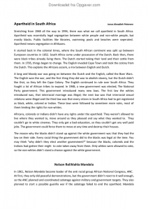 Seven effects of apartheid in south africa image