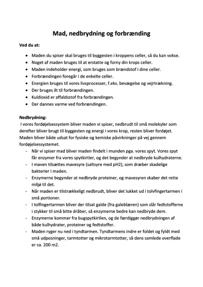 Mad Nedbrydning Og Forbr nding Biologi Opgaver mad-nedbrydning-og-forbr-nding-biologi-opgaver