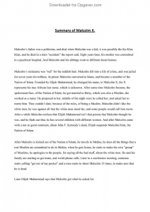 Malcolm x essay pdf picture
