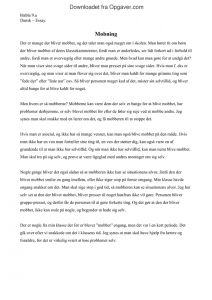 Digital mobning essay overskrift 05 picture