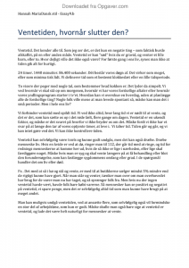Essay dansk 9 klasse 07 picture